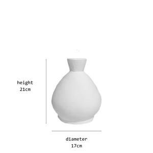 forme vase medium white