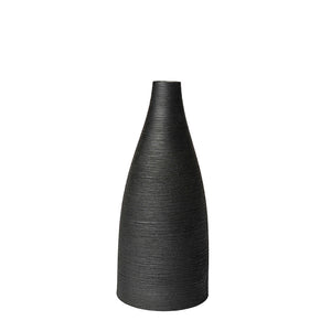 aki vase black large