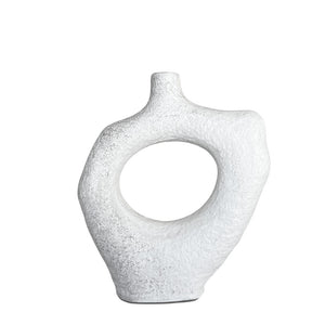 luna vase white