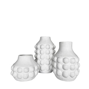 aspen vase white
