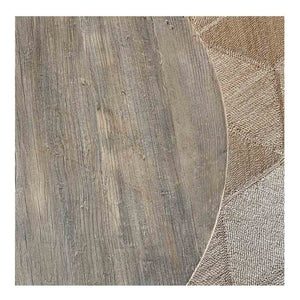 elm coffee table round large