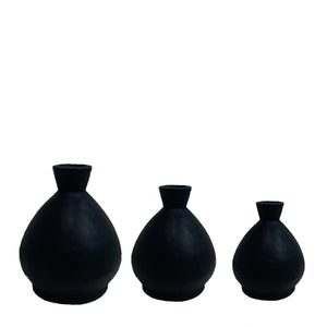 forme vase medium black