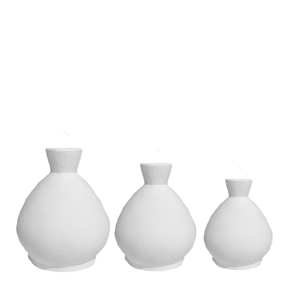 forme vase medium white