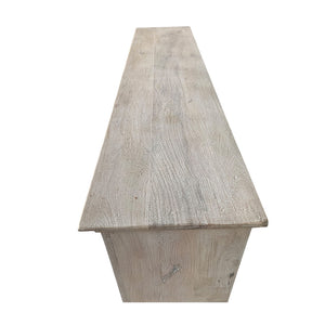 indian whitewashed cabinet