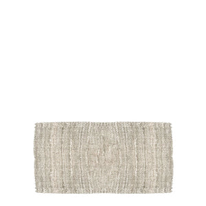 jute doormat whitewash small