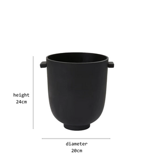 champagne bucket black