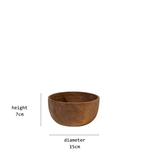 jasna recycled timber bowl