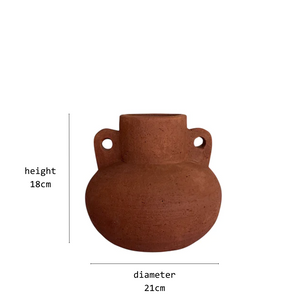 denver terracotta vase