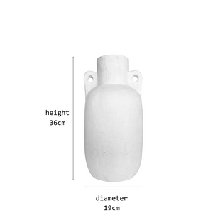 jersey vase white