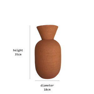 dallas vase terracotta