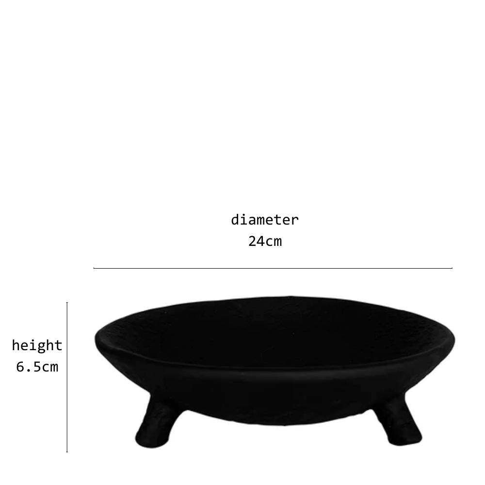 baxter bowl black