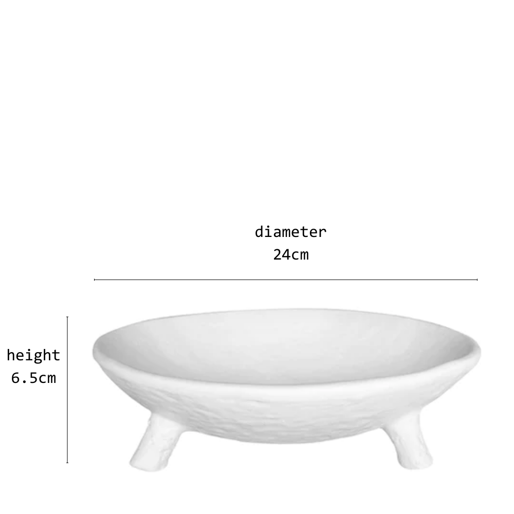 baxter bowl white