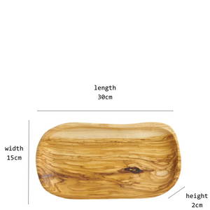 olive wood - organic tray