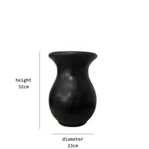 suar wood pot medium