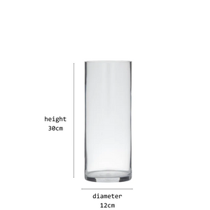 milla glass vase