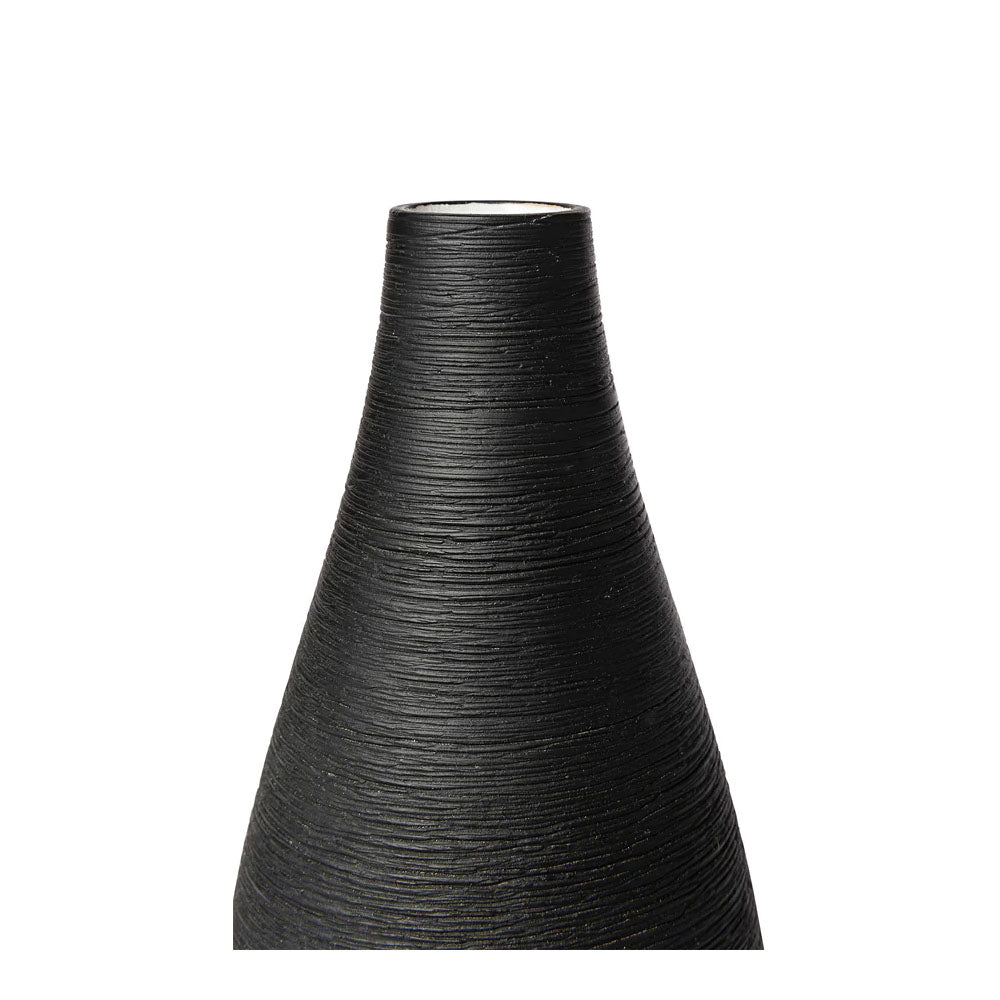 aki vase black large
