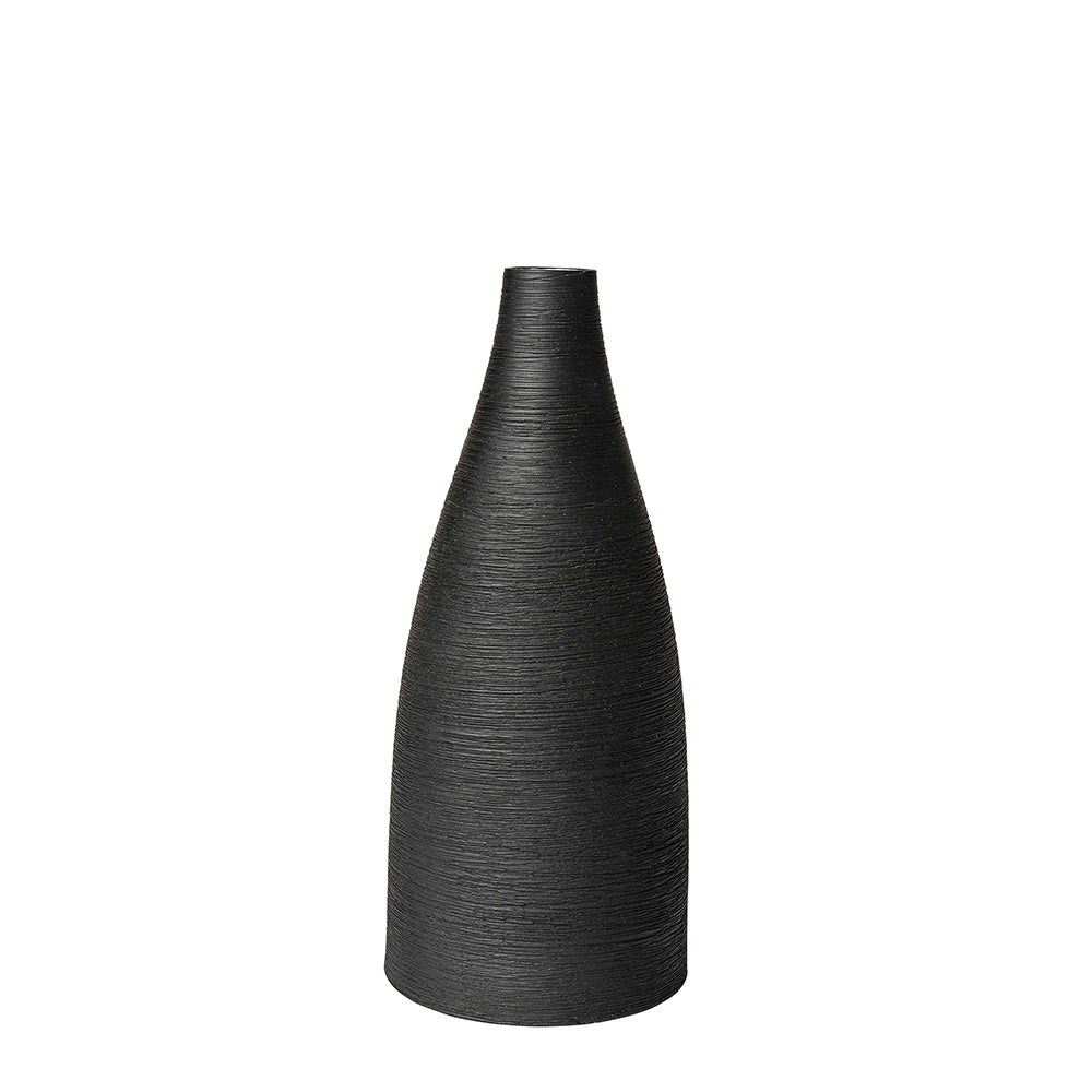 aki vase black large
