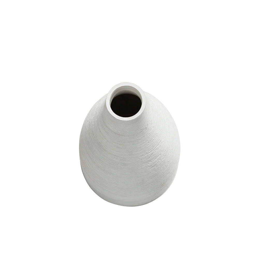 aki vase white small