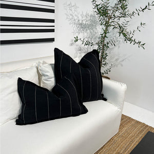 carter linen cushion large