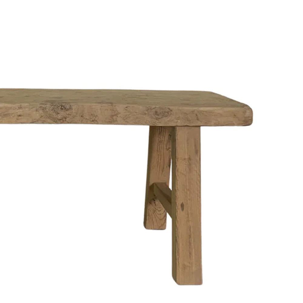 reclaimed elm bench seat small