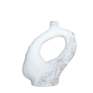 everly vase white