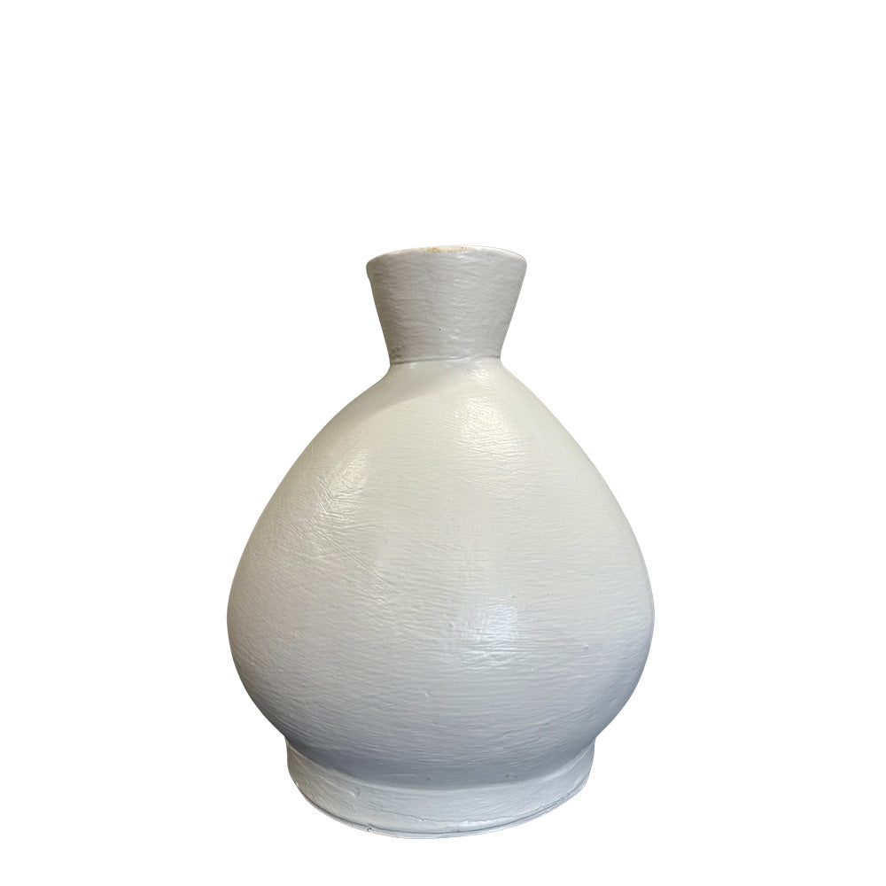 forme vase large beige
