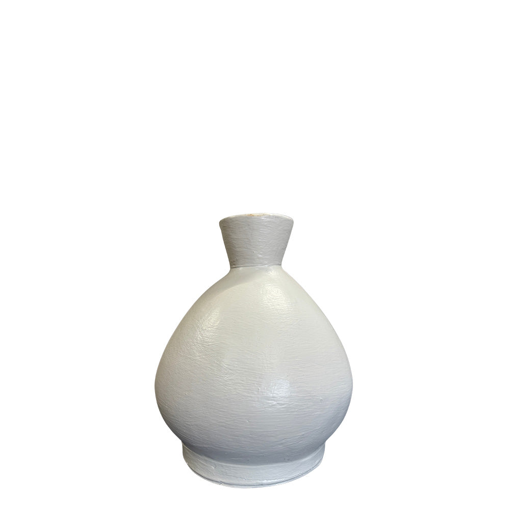 forme vase medium beige