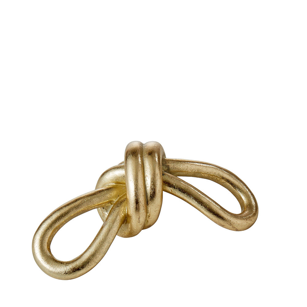 Golden Knot Sculpture