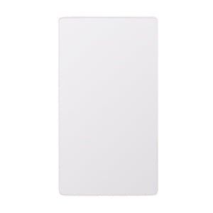 leaner mirror - white rounded edge