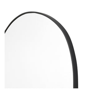 organic mirror large black