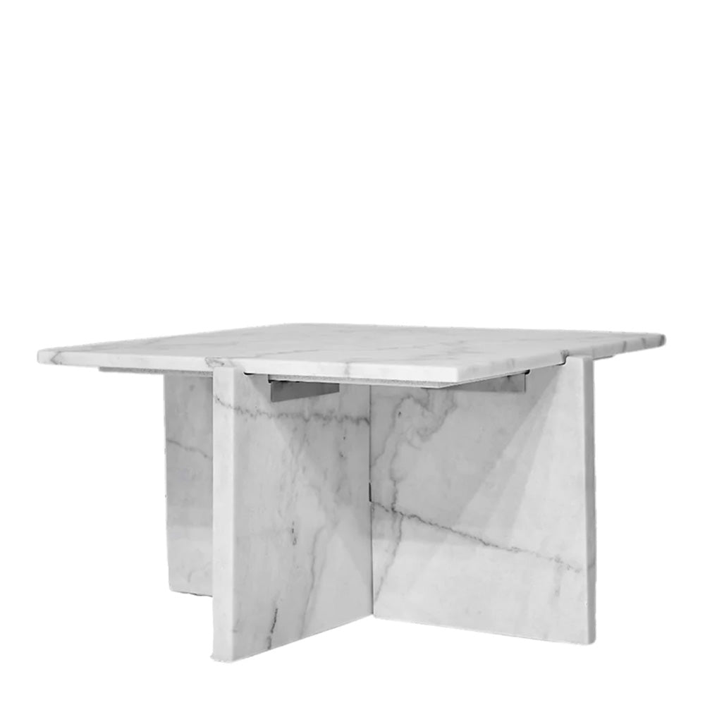 palma side table white