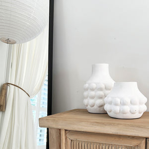 aspen vase white