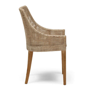 remi dining chair natural