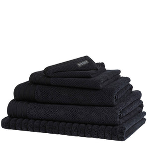 navara bath towel black