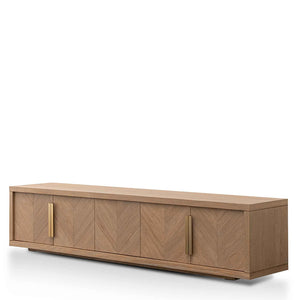 vale entertainment unit oak
