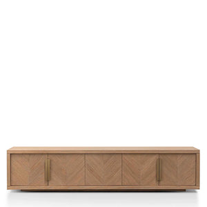 vale entertainment unit oak