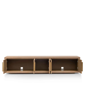 vale entertainment unit oak