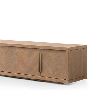 vale entertainment unit oak