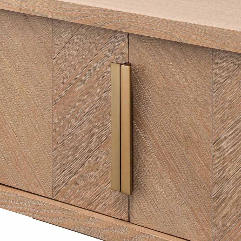 vale entertainment unit oak
