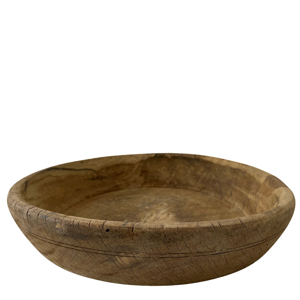 vintage parat wooden bowl 2