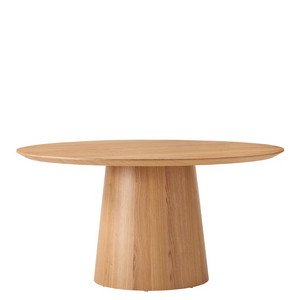 pippa round dining table natural - PREORDER