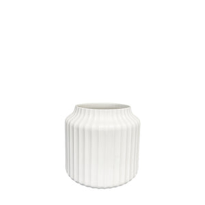 flax amity short vase