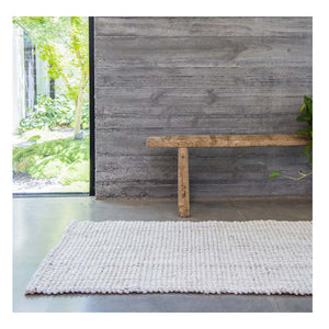 jute doormat whitewash small