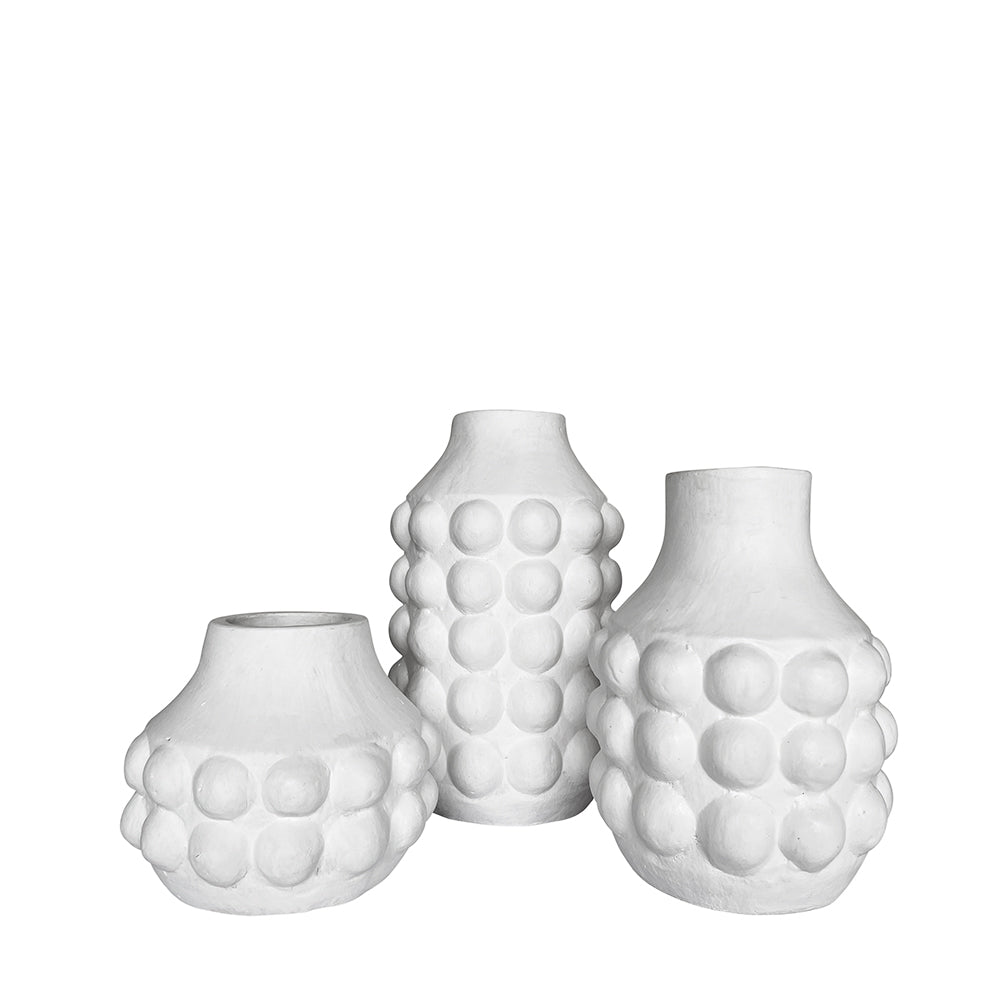 denton vase white
