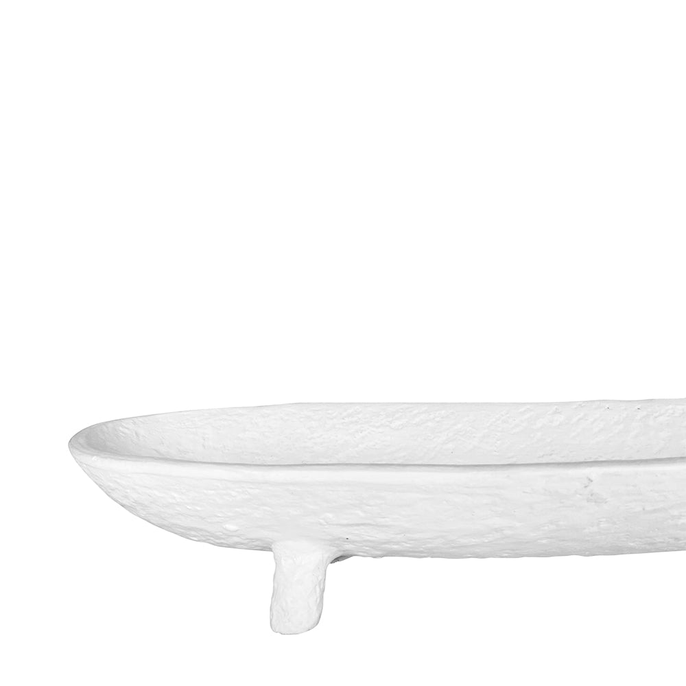 carter long bowl white