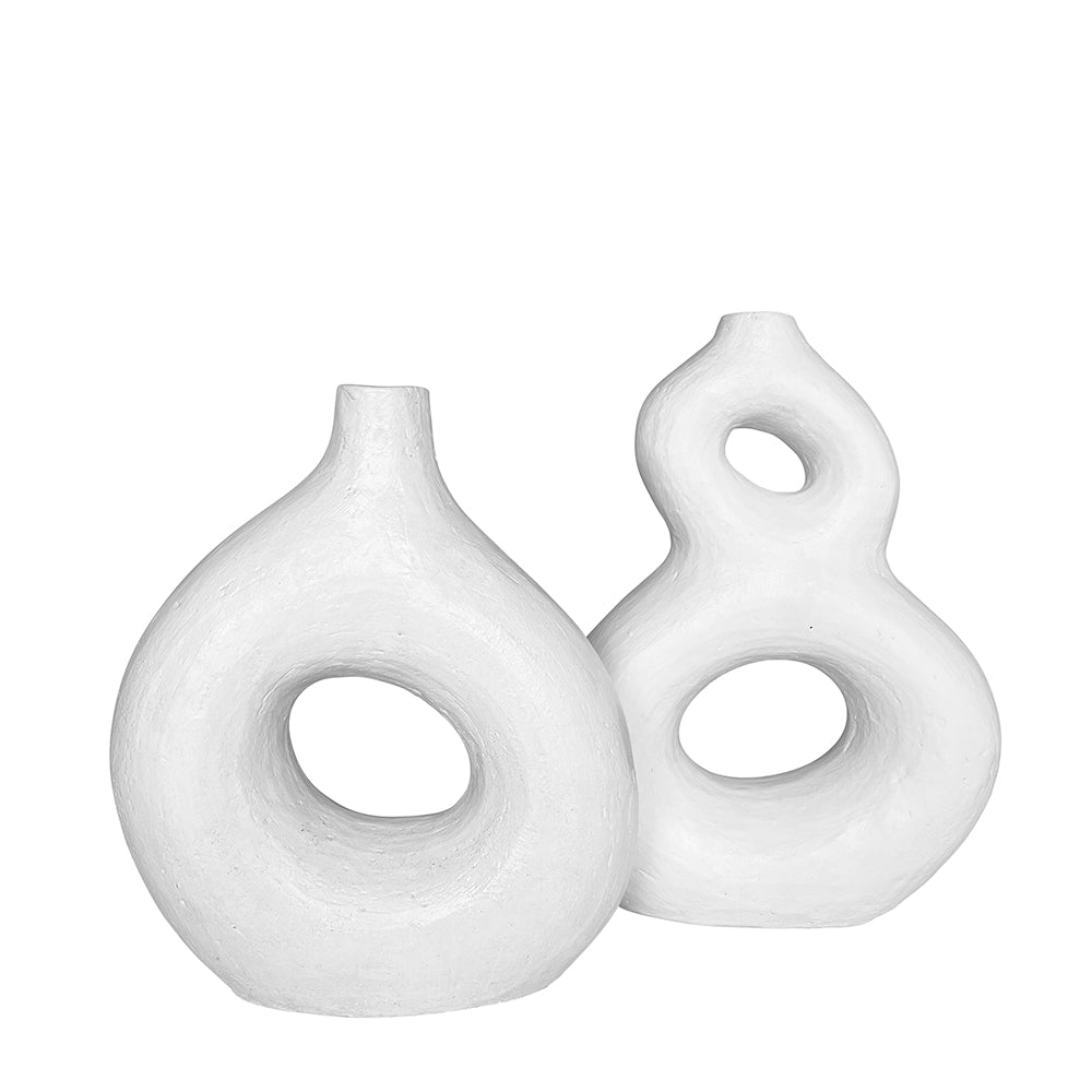 phoenix vase white