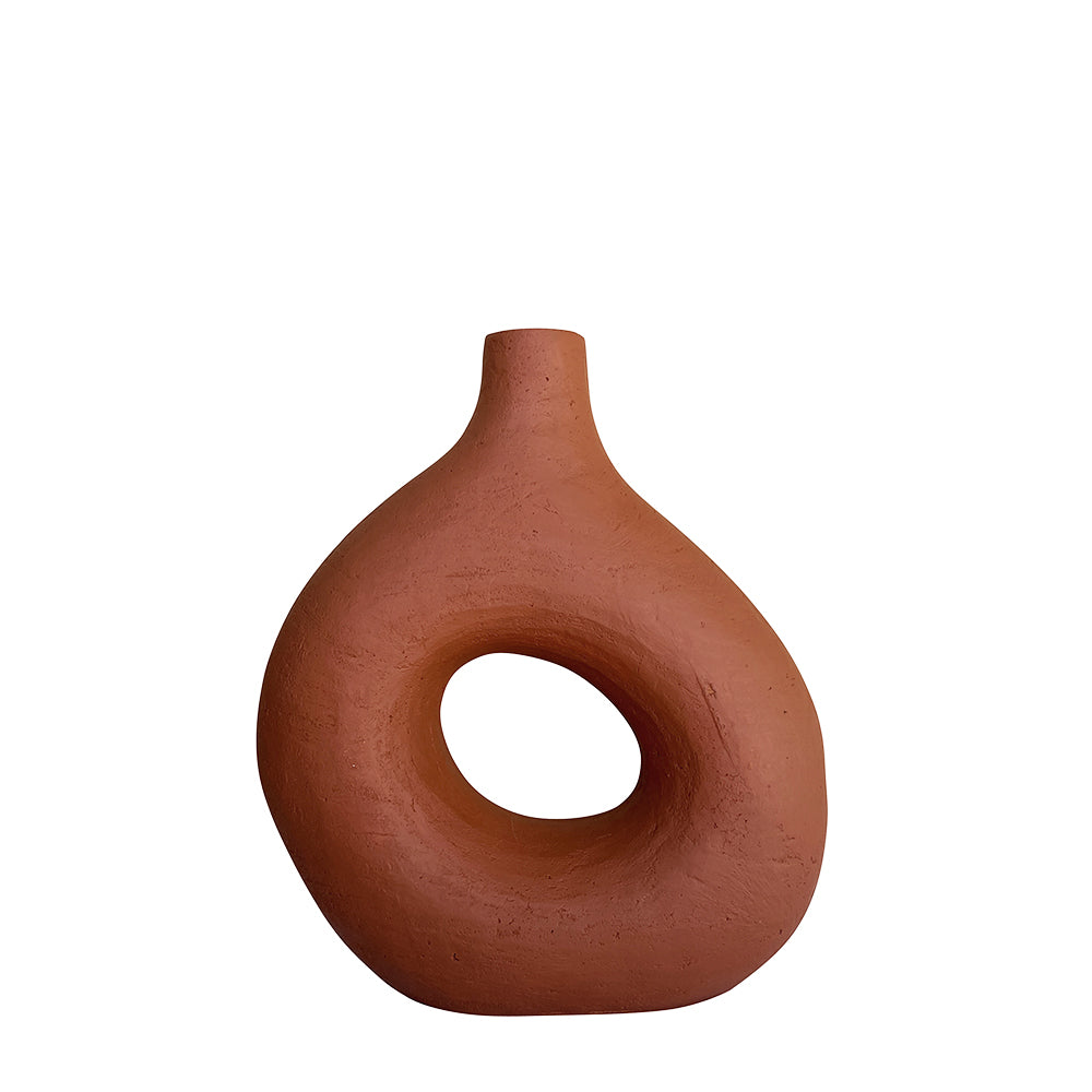 chicago vase terracotta