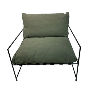 club chair khaki