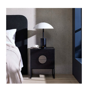 daichi black & ivory table lamp