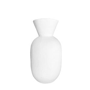 dallas vase white